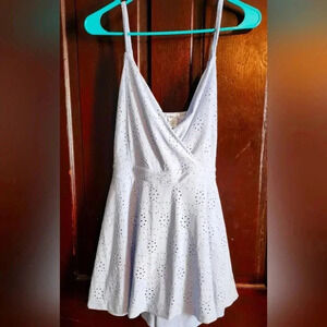 Rue21 light blue mini dress with shorts Women Size Xlarge